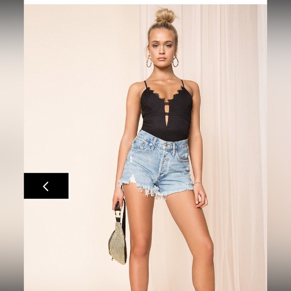 Superdown Janice Lace Bodysuit M - worn once in Nashville - Picture 10 of 10